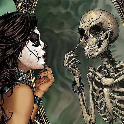 Der Geisterspiegel - 5D DIY Diamond Painting - Kreativsein.shop