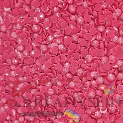 DMC 3805 Cyclamen Pink - runde Steine - Fairy Dust - Diamond Painting - Kreativsein.shop