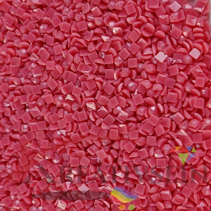 DMC 603 Cranberry - eckige Steine - Fairy Dust - Diamond Painting - Kreativsein.shop