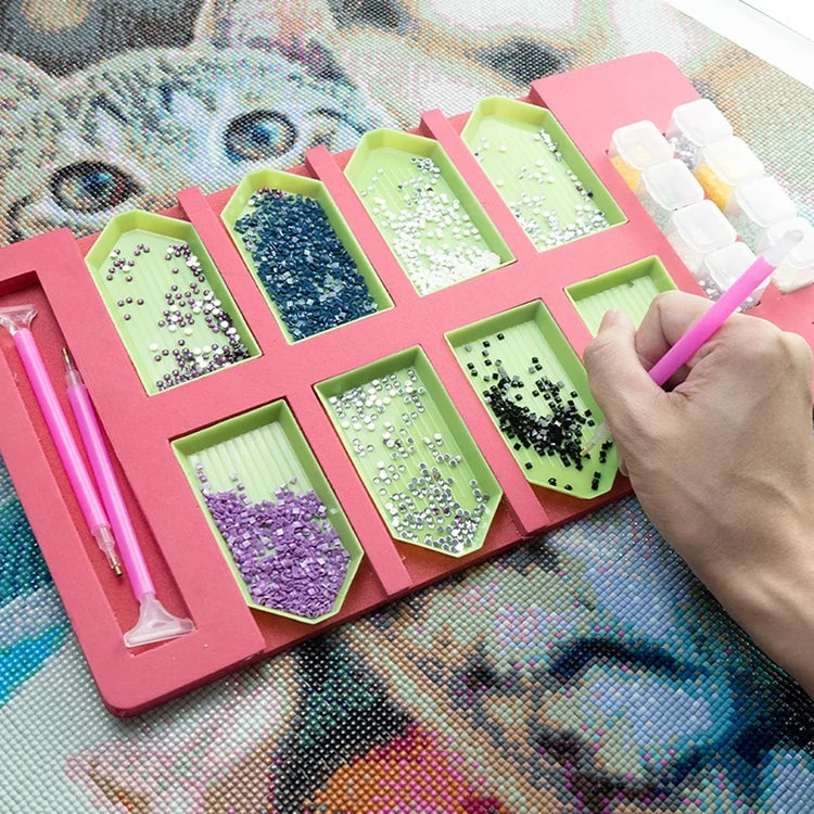 Organizer XXL mit Zubehör - Diamond Painting Shop Schweiz