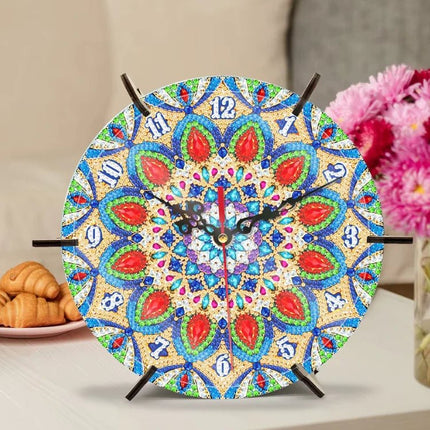Uhr Mandala - Diamond Painting - Kreativsein.shop