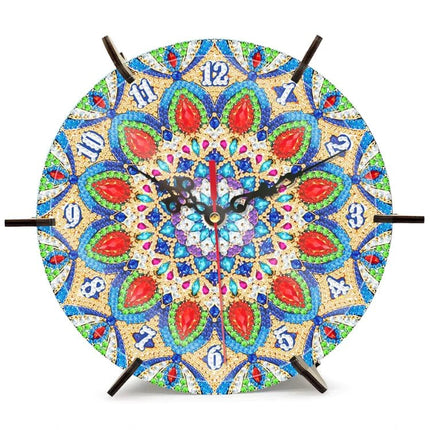 Uhr Mandala - Diamond Painting - Kreativsein.shop