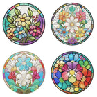 4 x Tischset gross Blumen - Diamond Painting - Kreativsein.shop