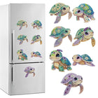 7 x Schildkröte Magnet - Diamond Painting - Kreativsein.shop