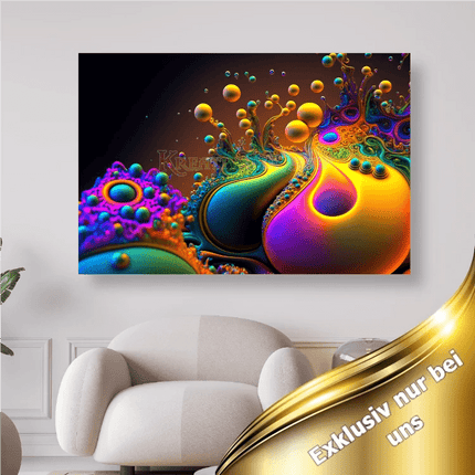 Abstrakte bunte Formen - 5D DIY Diamond Painting - Kreativsein.shop