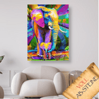 Abstrakter Elefant - Voll AB 5D DIY Diamond Painting - Kreativsein.shop