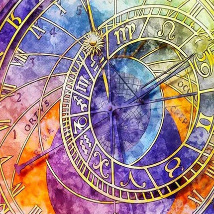 Astronomische Uhr - 5D DIY Diamond Painting - Kreativsein.shop