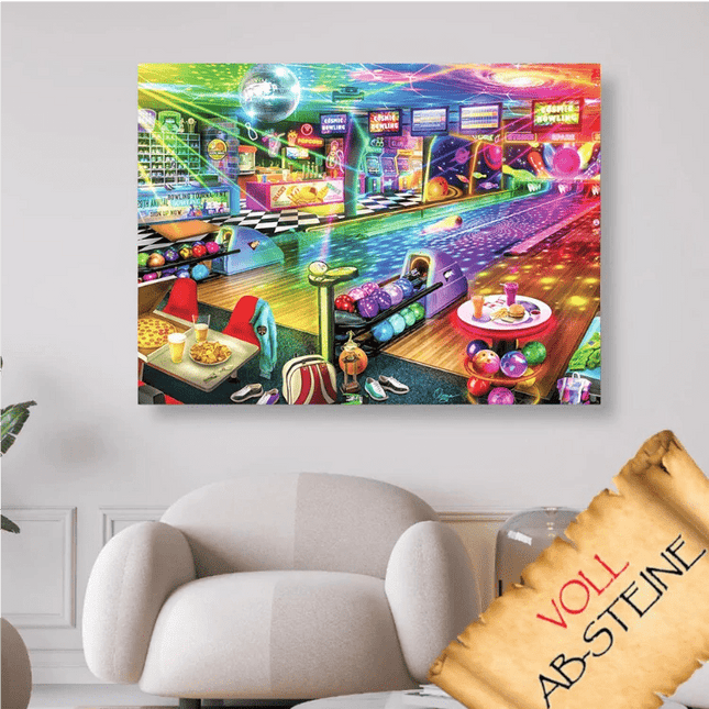 Auf zum Bowling - Voll AB Diamond Painting - Kreativsein.shop