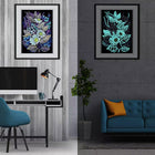 Blumen - Glow in the Dark Diamond Painting - Kreativsein.shop