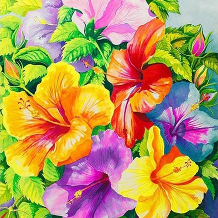 Blumenblüten - Voll AB 5D DIY Diamond Painting - Kreativsein.shop