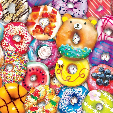 Bunte Donuts - Voll AB 5D DIY Diamond Painting - Kreativsein.shop