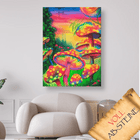 Bunte Pilzgruppe - Voll AB 5D DIY Diamond Painting - Kreativsein.shop