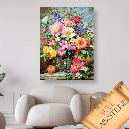 Bunter Blumenstrauss - Voll AB 5D DIY Diamond Painting - Kreativsein.shop