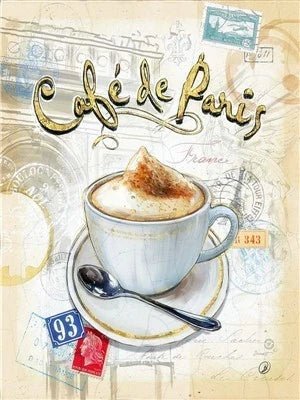 Café a Paris - 5D DIY Diamond Painting - Kreativsein.shop