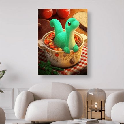 Dasty der Dino - 5D DIY Diamond Painting - Kreativsein.shop