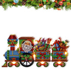 Der Weihnachtszug mit LED - Diamond Painting - Kreativsein.shop