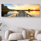 Die Brücke zum Meer - 5D DIY Diamond Painting - Kreativsein.shop