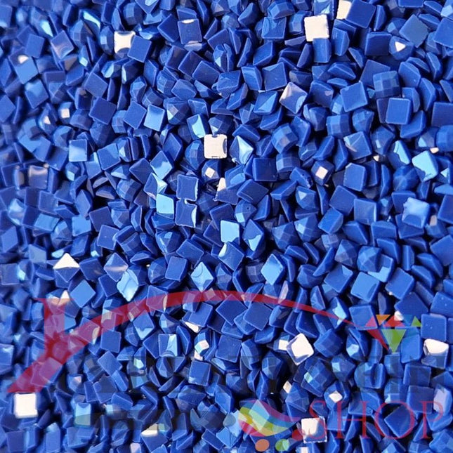 DMC 158 Blue DK - eckige Steine - Diamond Painting - Kreativsein.shop