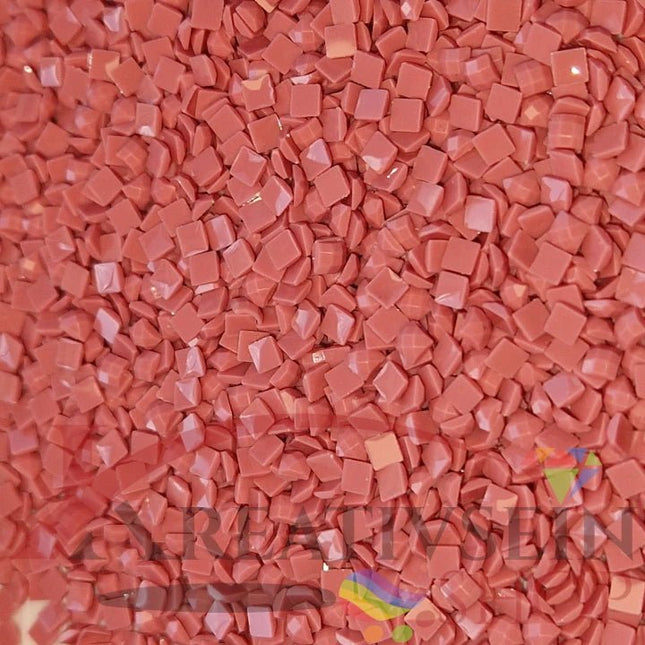 DMC 223 Shell Pink LT - eckige Steine - Diamond Painting - Kreativsein.shop
