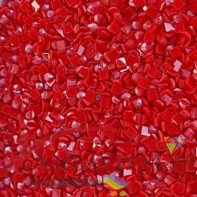 DMC 349 Coral DK - eckige Steine - Fairy Dust - Diamond Painting - Kreativsein.shop