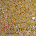 DMC 744 Yellow PALE - runde Steine - Aurora Borealis (AB) - Diamond Painting - Kreativsein.shop