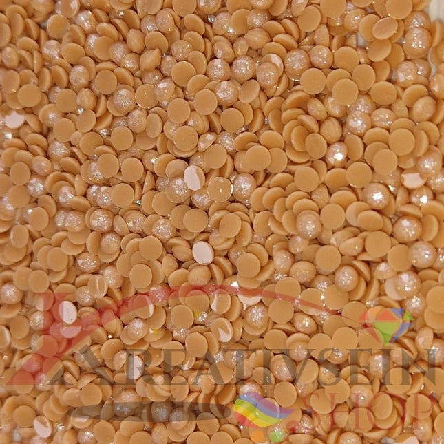 DMC 758 Terracotta VY LT - runde Steine - Fairy Dust - Diamond Painting - Kreativsein.shop