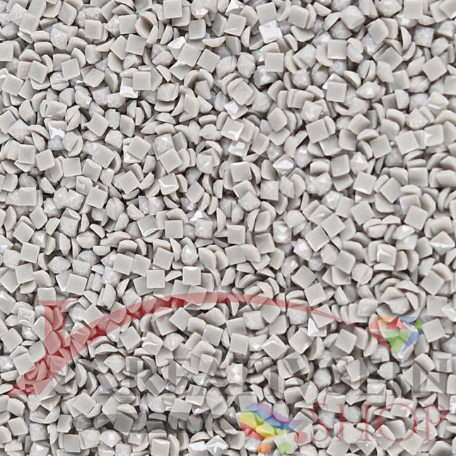 DMC 762 Pearl Grey VY LT - eckige Steine - Fairy Dust - Diamond Painting - Kreativsein.shop