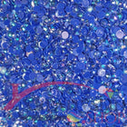 DMC 820 Royal Blue VY DK - runde Steine - Aurora Borealis (AB) - Diamond Painting - Kreativsein.shop