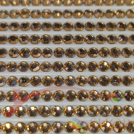 DMC 842 Beige Brown VY LT - rund Steine - Strass - Diamond Painting - Kreativsein.shop