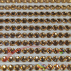 DMC 842 Beige Brown VY LT - rund Steine - Strass - Diamond Painting - Kreativsein.shop