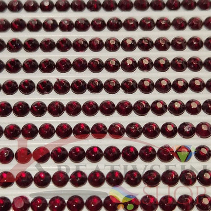DMC 915 Plum DK - rund Steine - Strass - Diamond Painting - Kreativsein.shop