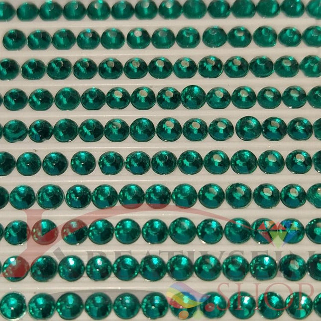 DMC 943 Aquamarine MED - rund Steine - Strass - Diamond Painting - Kreativsein.shop