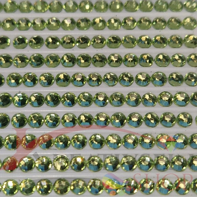 DMC 955 Nile Green LT - rund Steine - Strass - Diamond Painting - Kreativsein.shop