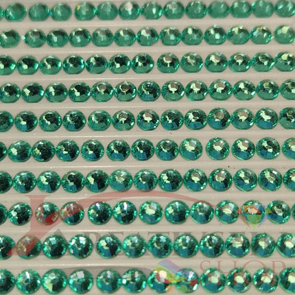 DMC 959 Sea Green MED - rund Steine - Strass - Diamond Painting - Kreativsein.shop