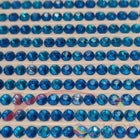 DMC 995 Electric Blue DK - rund Steine - Strass - Diamond Painting - Kreativsein.shop