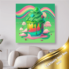 Ein grünes Eis bitte - 5D DIY Diamond Painting - Kreativsein.shop