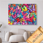 Ein Schwarm Schmetterlinge und Falter - Voll AB 5D DIY Diamond Painting - Kreativsein.shop