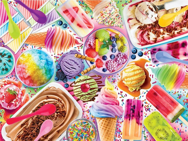 Eis essen für alle - Voll AB Diamond Painting - Kreativsein.shop