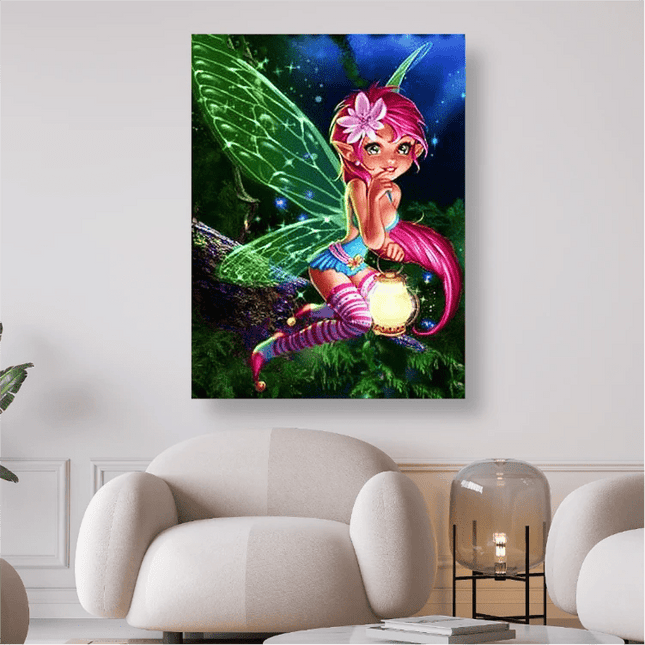 Elfe des Lichtes - 5D DIY Diamond Painting - Kreativsein.shop