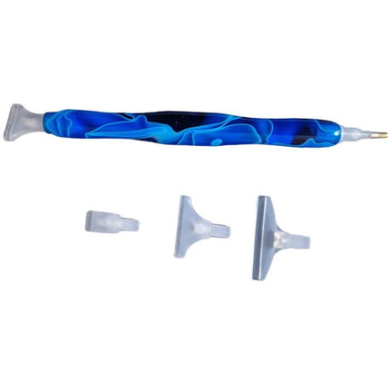 Ergonomischer Stift mit 5 Aufsätzen - Diamond Painting - Kreativsein.shop