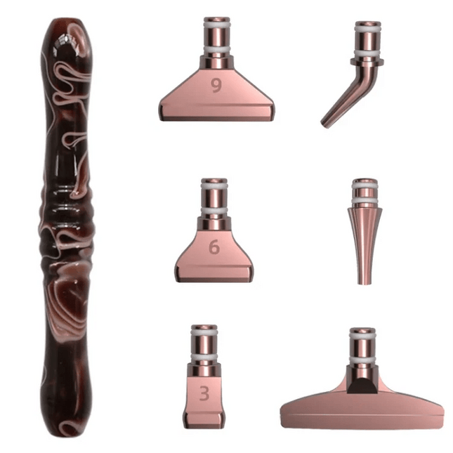 Ergonomischer Stift mit 6 Aufsätzen - Diamond Painting - Kreativsein.shop