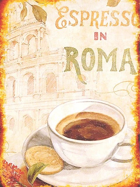 Espresso in Roma - 5D DIY Diamond Painting - Kreativsein.shop