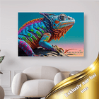 Farbenfroher Leguan - 5D DIY Diamond Painting - Kreativsein.shop