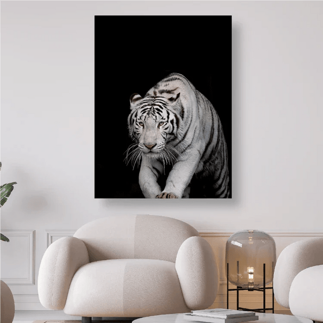 Fast weisser Tiger - 5D DIY Diamond Painting - Kreativsein.shop