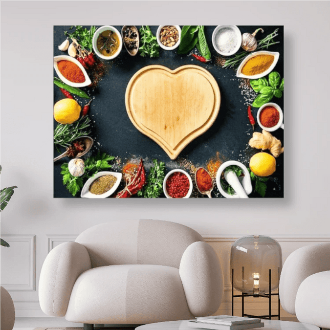 Gewürze mit Herz - 5D DIY Diamond Painting - Kreativsein.shop