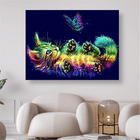 Katze mit Schmetterling auf der Nase - 5D DIY Diamond Painting - Kreativsein.shop