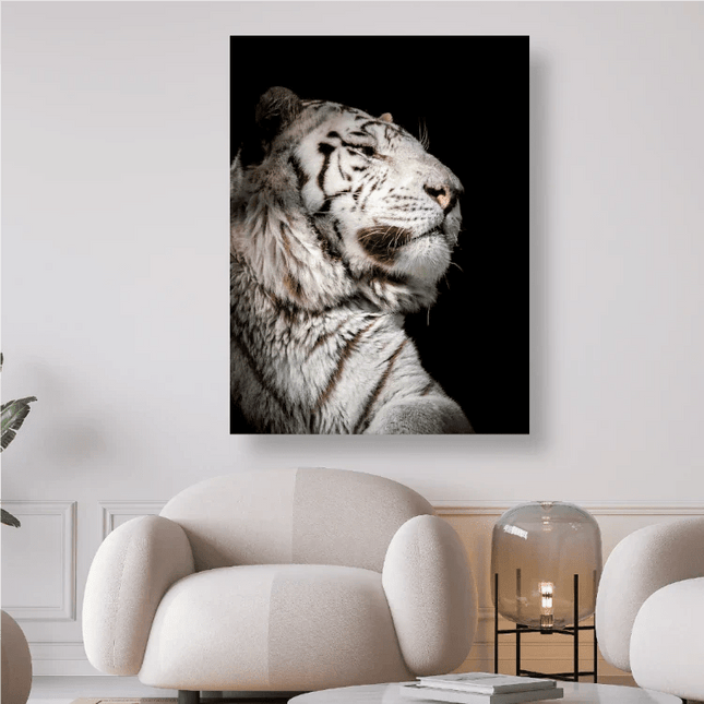 Kopf eines liegenden Tigers - 5D DIY Diamond Painting - Kreativsein.shop