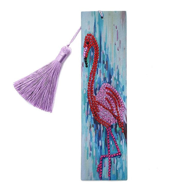 Lesezeichen Der Flamingo - Diamond Painting - Kreativsein.shop