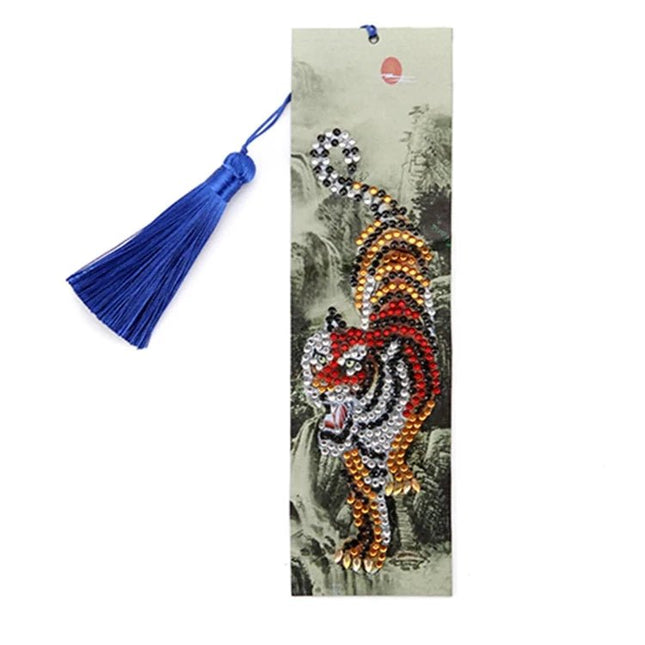 Lesezeichen Tiger - Diamond Painting - Kreativsein.shop