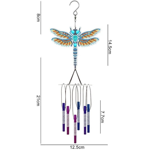 Libelle Windspiel - Diamond Painting - Kreativsein.shop